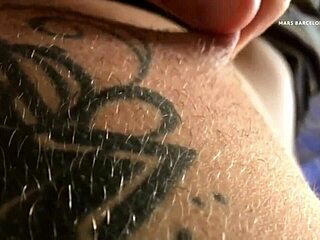 Nipple play and massive cum in gay solo jerk off!