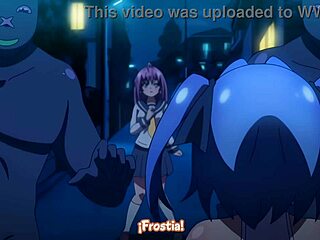 Beautiful big tits in hentai anime