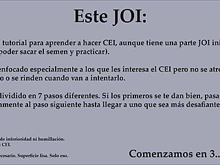 learn cei tutorial to take cum slowly in spanish 😏