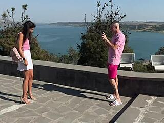 Cute girl and her boyfriend banged bareback after street meet. Homemade doggystyle with tattooed bodies rocks!