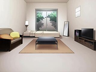 fox girl says, 'come play ejaculation time with me for a morning blowjob'