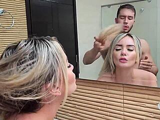 hey, i caught my 18yo stepson in the shower and made him bang me, kourtney love!