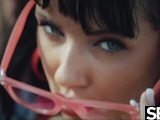 I Watch Stunning Lesbians with Perfect Tits Eat Pussy on Retro Road Trip