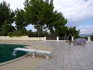 Big Ass Tranny Gets Fingered