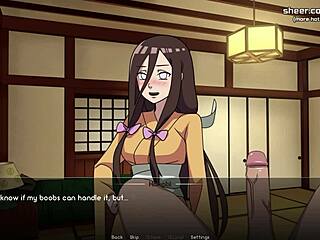 hanabi hyuga, 18yo virgin, craves hard ass fucking