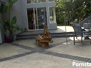 blonde tanya tate teases with naked ride