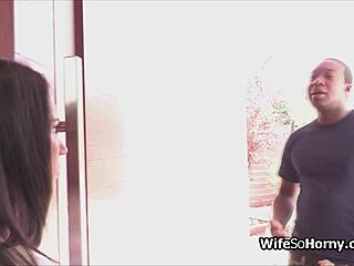 cheating wife blows tenant’s bbc