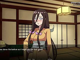 hanabi hyuga, 18yo virgin, craves hard ass fucking