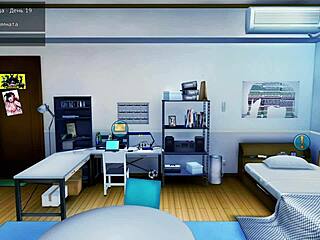 hs tutor gameplay part 5 shows hardcore sucking and cum action