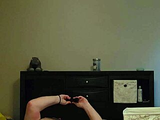 Scottybear's hot gay solo scene with anal sex and real orgasm