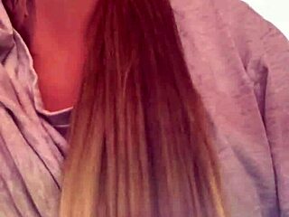 At the gym, doing cardio, i got so hot i ripped off my clothes, exposing my big natural tits and wet pussy