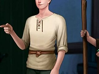 Amateur anal teen with big tits gets bottom from MILF and big dick in intense session