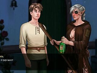 Amateur anal teen with big tits gets bottom from MILF and big dick in intense session