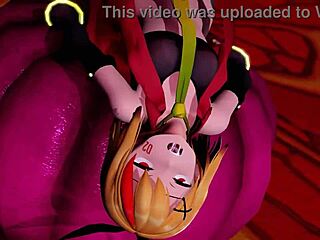 happy halloween vocaloid animation featuring anime cartoon