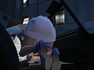 Grand Theft Auto V online character uses prostitute service
