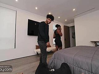 Vrb gay black sweaty tony genius deepthroats and rides white dick in vr