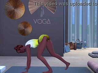 lustful lesbian sluts having dirty sex in the gym