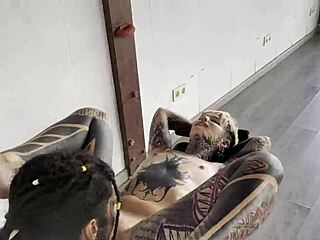 Tattooed Princess Trains Intensely With Damilvvs