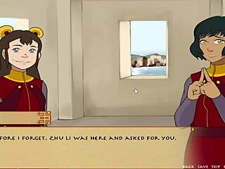 Four elements trainer book 4 love part 63 - Zhu Li gets some