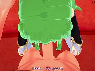 Cheshire cat from code geass sucks and fucks in see through outfit