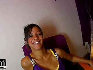 Young french arab slut with great ass fucked hard