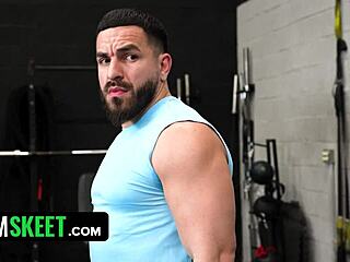 Mila Milkshake Stretches Curvy Body at Gym