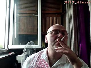 Aimee Hot Milf Spreads Legs Wide in Dirty Talk Video