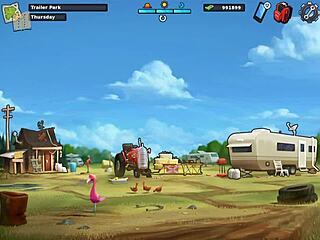 Summertime saga episode 105 features intense milf action with big tits.