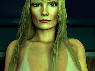 Beautiful woman sucks big cock for rough facial