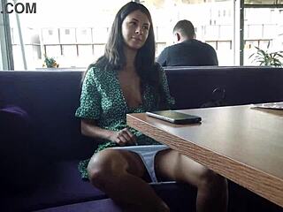 Stepsis Shows Pussy Publicly After Bet