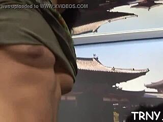 transsexual cock in hardcore blowjob scene