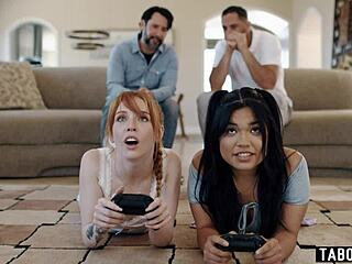 I play games with my stepdaughters before fucking them