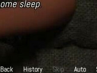 Gaming and pussy play with busty blonde