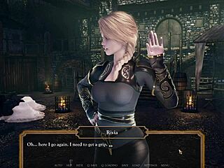 Fucking hot in the castle tower with cumshot on big tits 😍