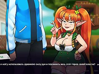 hey, check life in woodchester part 4, big tits anime gameplay