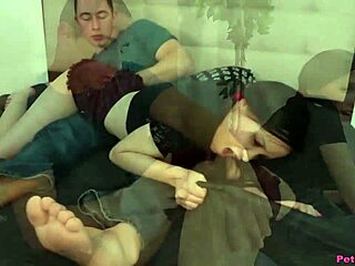 tiny girl in braces fucks hard!