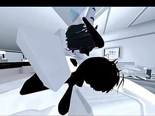 我找到一只兔子femboy机器人并猛烈操它