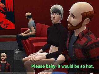 Shy Wife Gets Shared with Strangers in Porn Cinema