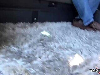 Fat whore craves cock and gets mouth full of jizz outdoors