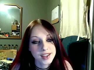 Miss Liz Vicious Masturbates with Big Pink Dildo on Cam!