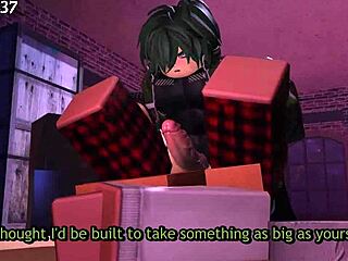 Tied Femboy Dominated By Big Cock In Hentai