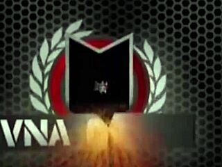 hot blonde vicky vette feels wet rubbing her pussy and giving titjob