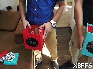 these teens are playing some wild smutty games