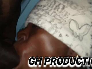 African Teen Slut Fucked On Sofa