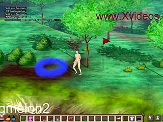 Playing hentai game mad island episode 6 with anime pussy 😏