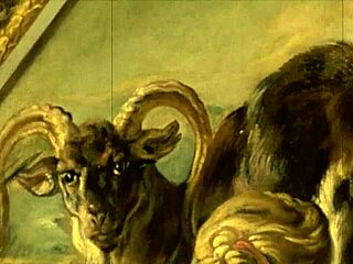 vintage cartoon featuring hairy characters in retro style