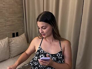 Stepbrother Discovers Stepsis, Fucks Her POV While Parents Away, Creampie With Latina Babe