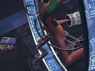 Yaoi Femboy 3D - Ash in Sex Machine - Japanese Asian Manga Anime Game Porn Gay