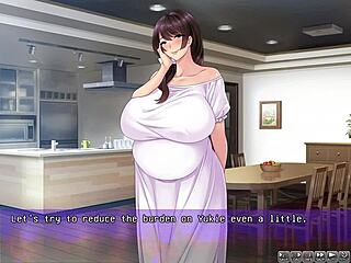 Wife's Hidden Video: Riding, Oral, Blowjob, Cum in Hentai NTR Game Part 1 English Sub