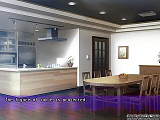 Wife's Hidden Video: Riding, Oral, Blowjob, Cum in Hentai NTR Game Part 1 English Sub